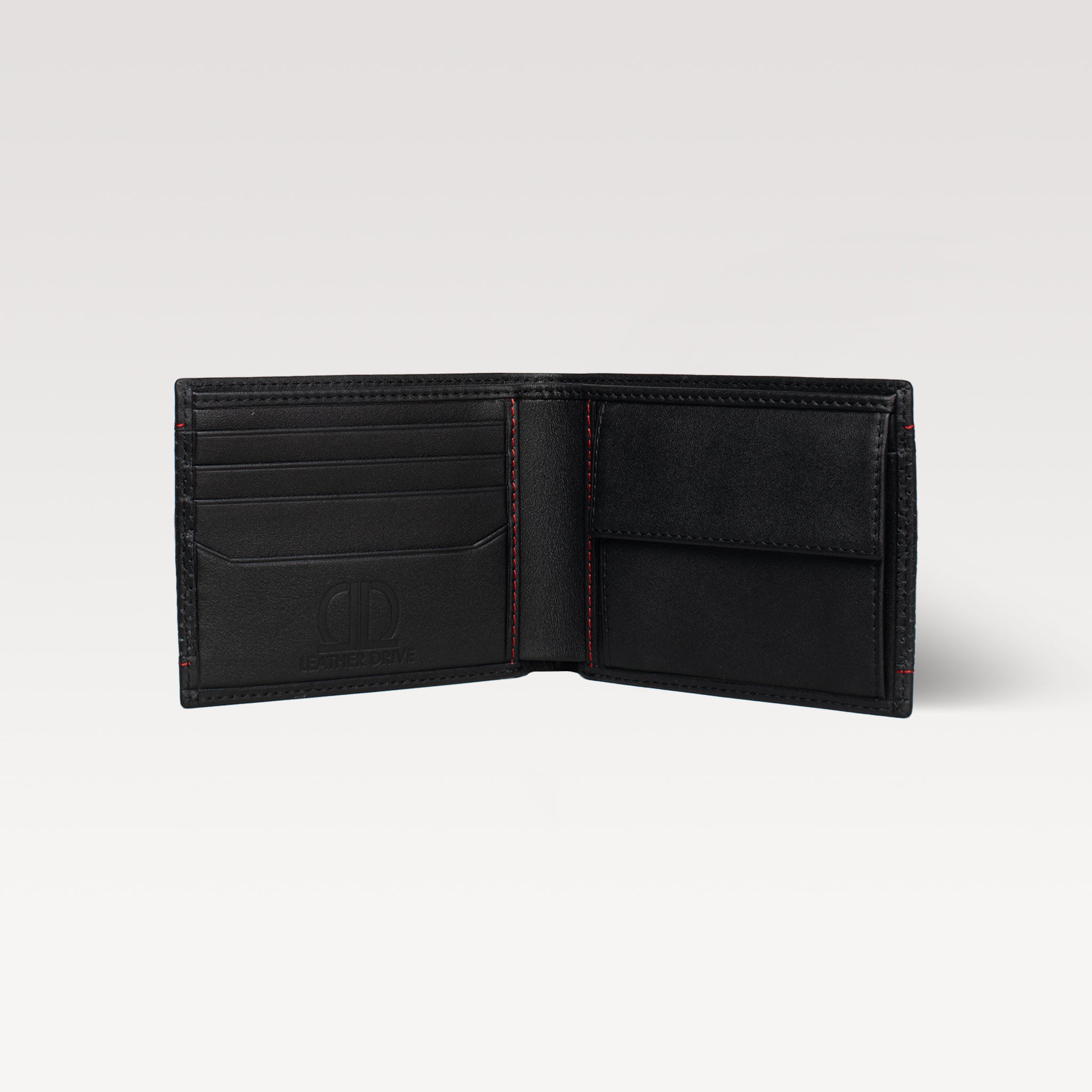 PORTEMONNAIE | SCHWARZ ROT