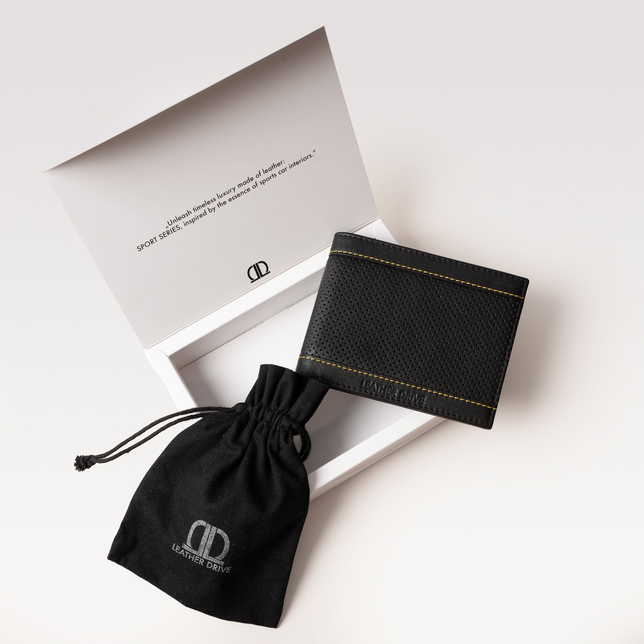 PORTEMONNAIE | SCHWARZ GELB