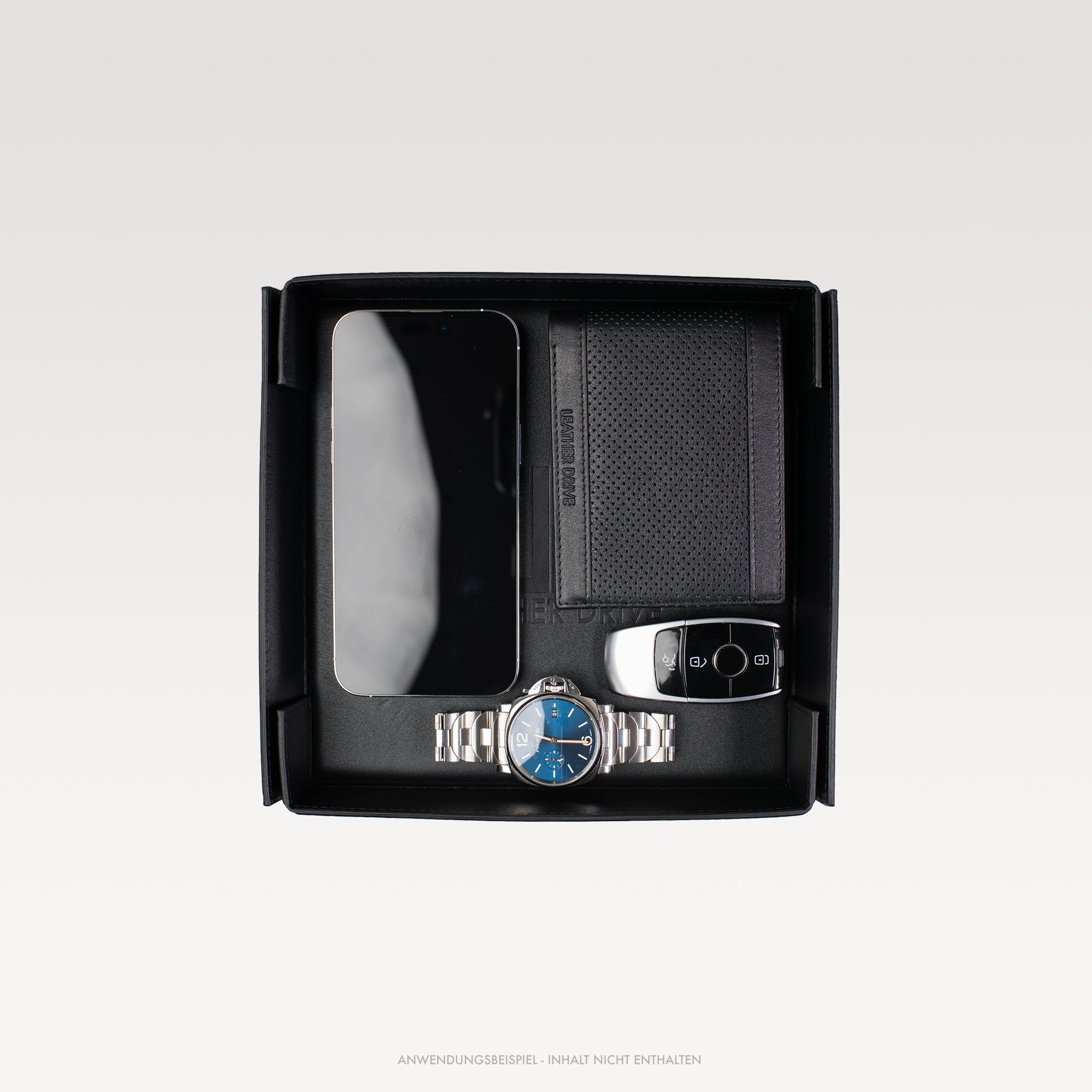 LEDERSCHALE | SCHWARZ